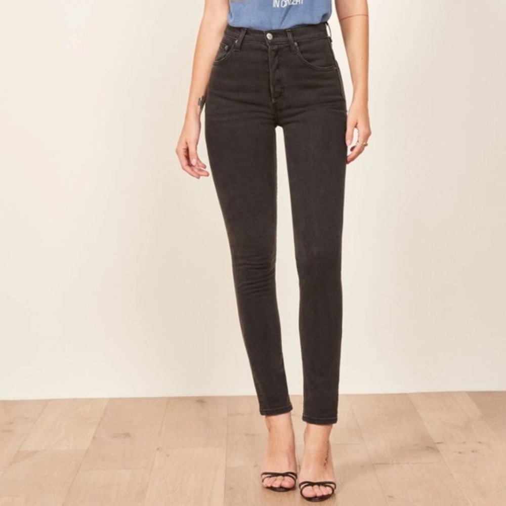 Reformation Serena High Skinny Jean (Size 24)
